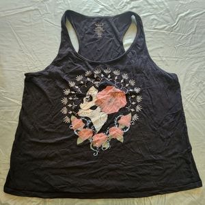 Torrid sugar skull tank top size 1